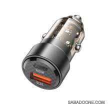 شارژر فندکی 38 وات بروفون مدل BZ20 PD + QC3.0