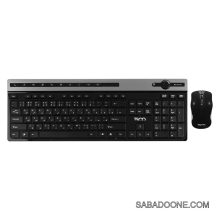 کیبورد و ماوس بی‌سیم تسکو مدل TKM 7106W