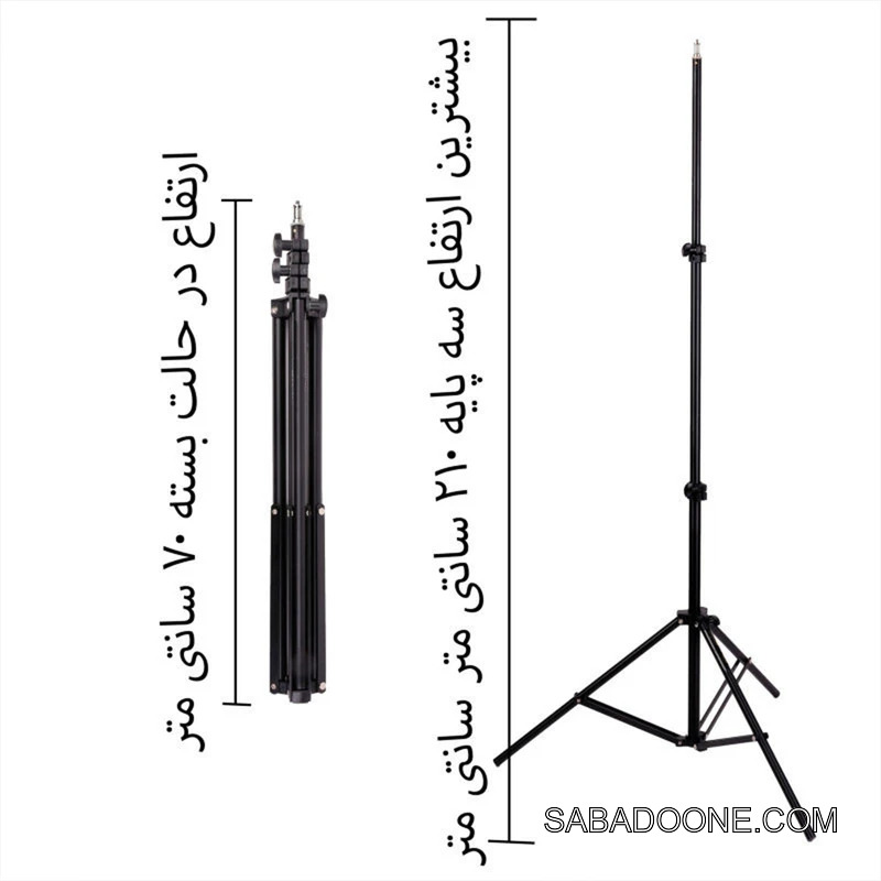 نور ثابت ال ای دی مدل RL-24K به همراه سه پایه - Image 5